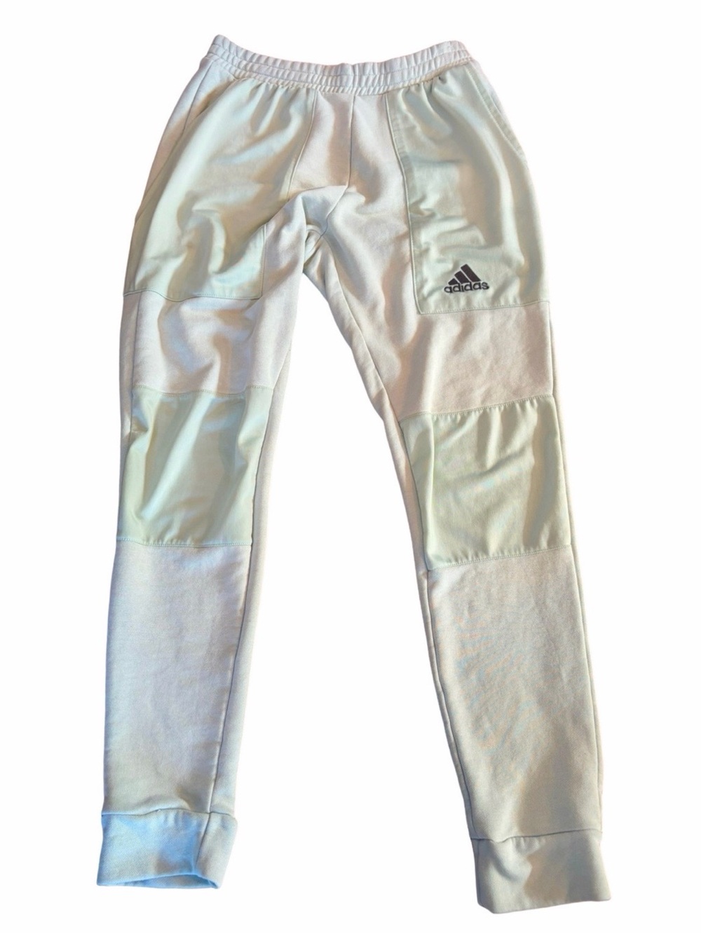 Adidas Pastel Pistachio Colorblock Jogger Sweatpants S